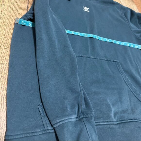 adidas Originals Women's Adicolor Essentials Fleece Hoodie size M arctic night - Picture 8 of 14